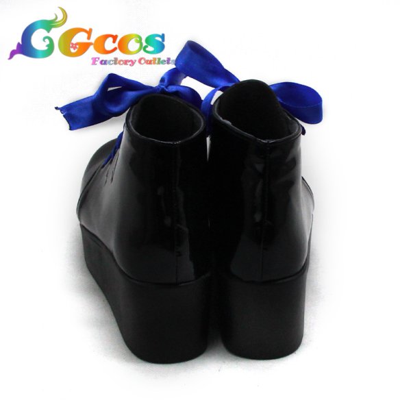 画像3: バーチャルYouTuber VTuber コスプレ靴 月ノ美兎 地雷系 コスプレブーツ コスプレ衣装 (3)