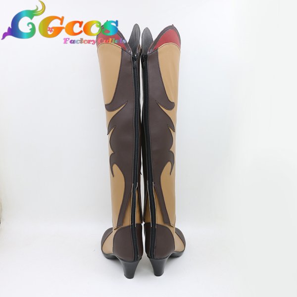 画像3: 真・三國無双8 コスプレ靴 練師 コスプレブーツ コスプレ衣装 (3)