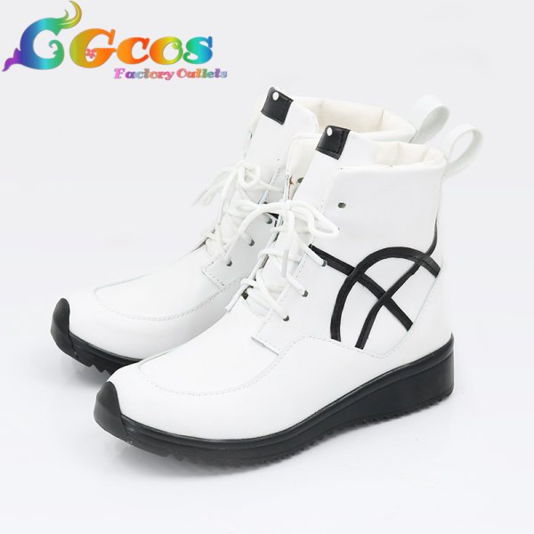 画像2: バーチャルYouTuber VTuber コスプレ靴 七海 ナナミ Nanami 通常 コスプレブーツ コスプレ衣装 (2)