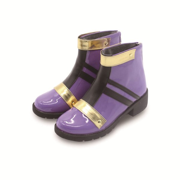 画像2: あんさんぶるスターズ! コスプレ靴 彗星HALATION 深海奏汰 コスプレブーツ コスプレ衣装 (2)