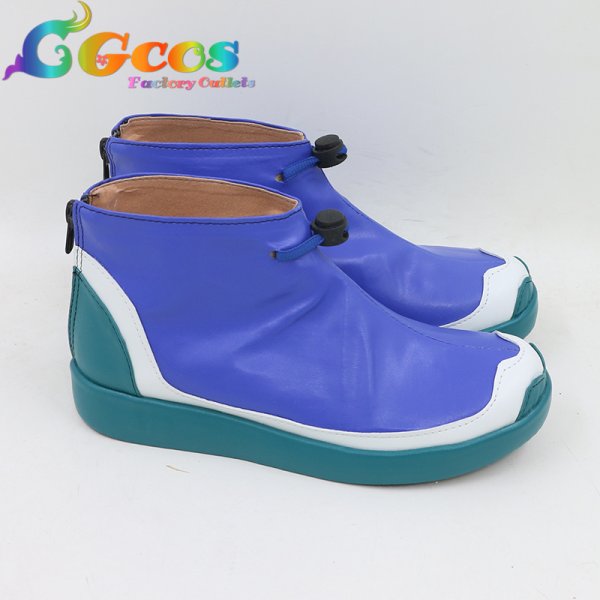 画像2: ポケットモンスター サン・ムーン コスプレ靴 ヨウ トレーナー コスプレブーツ コスプレ衣装 (2)