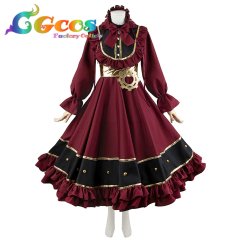 あんさんぶるスターズ　斎宮宗　マドモアゼル(人形)　赤ver.　コスプレ衣装