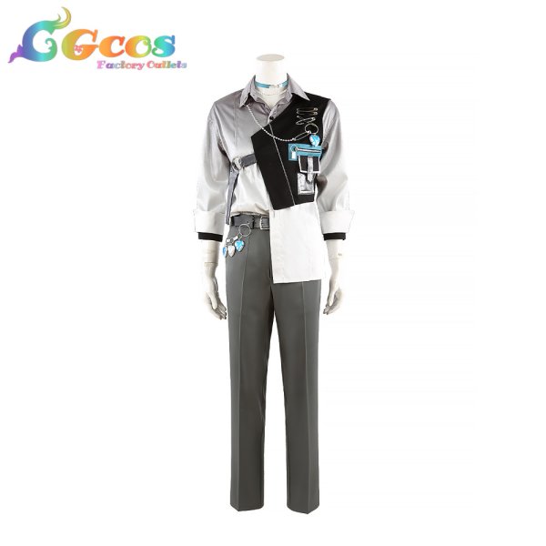 画像3: あんさんぶるスターズ! ALKALOID & Double Face 夜に駆ける 天城一彩 白鳥藍良 礼瀬マヨイ 風早巽 三毛縞斑 桜河こはく コスプレ衣装 (3)