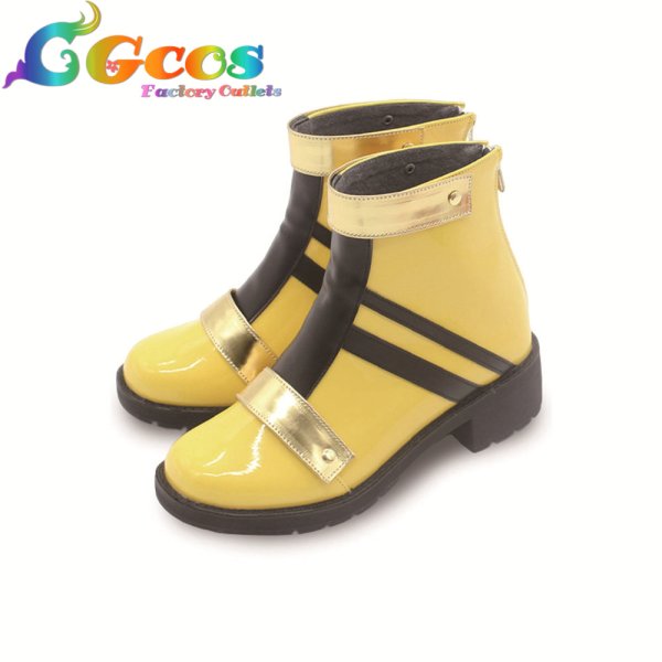 画像2: あんさんぶるスターズ! コスプレ靴 彗星HALATION 仙石忍 コスプレブーツ コスプレ衣装 (2)