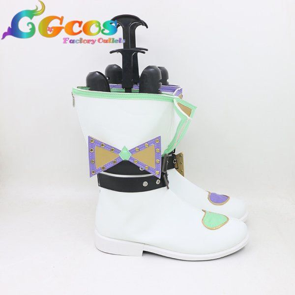 画像2: プリパラ コスプレ靴 東堂シオン ベイビーモンスターサイリウムコーデ コスプレブーツ コスプレ衣装 (2)