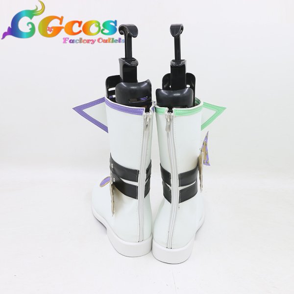 画像3: プリパラ コスプレ靴 東堂シオン ベイビーモンスターサイリウムコーデ コスプレブーツ コスプレ衣装 (3)