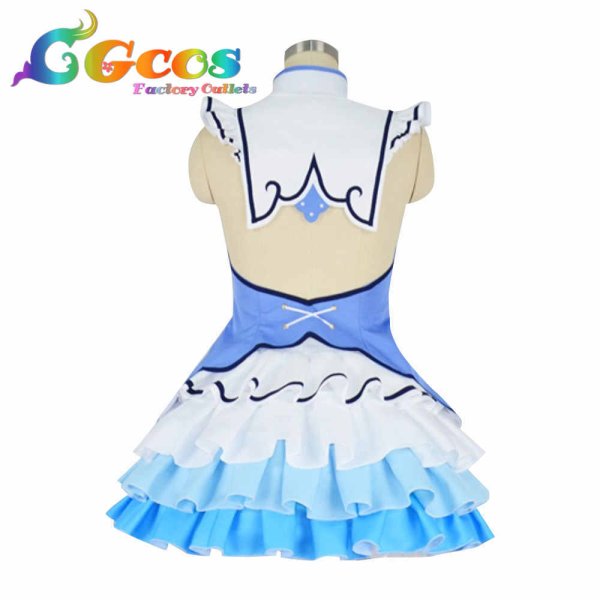 画像4: バーチャルYouTuber VTuber 天宮こころ 巫女衣装 初期衣装 コスプレ衣装 (4)