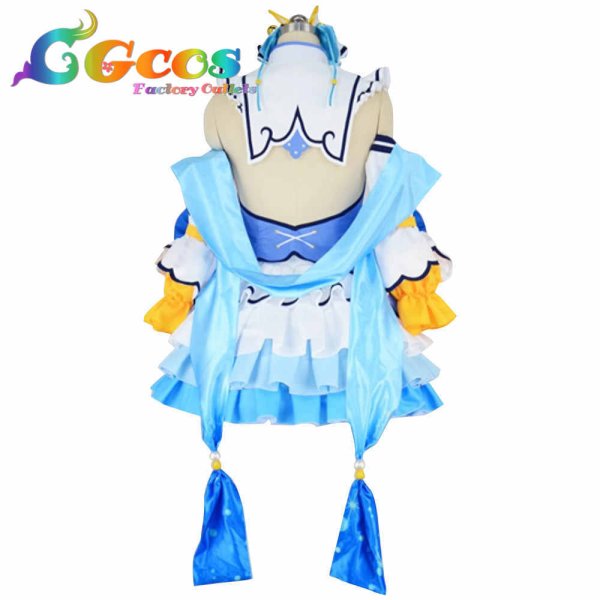 画像2: バーチャルYouTuber VTuber 天宮こころ 巫女衣装 初期衣装 コスプレ衣装 (2)