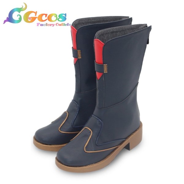 画像2: バーチャルYouTuber　VTuber　コスプレ靴　葛葉　くずは　5th Anniversaryグッズ　コスプレブーツ　コスプレ衣装 (2)