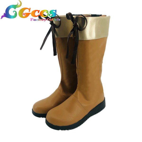 画像2: 七つの大罪 コスプレ靴 マトローナ コスプレブーツ コスプレ衣装 (2)