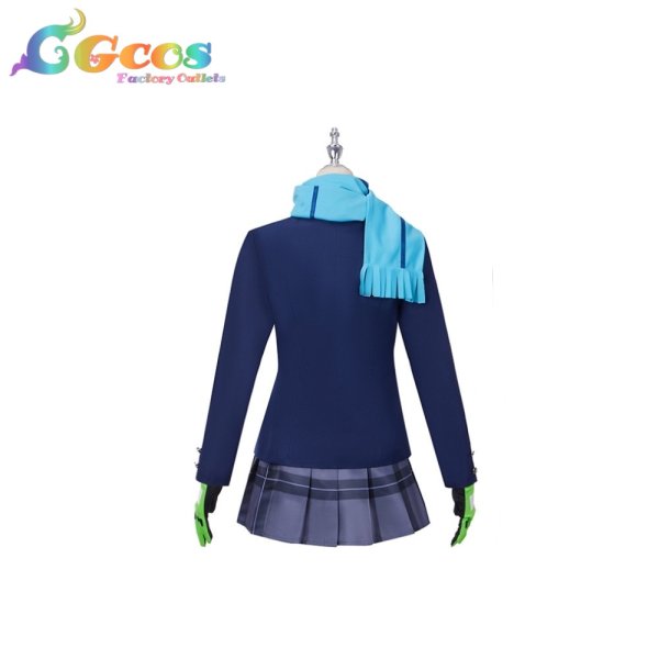 画像2: ブルーアーカイブ　砂狼シロコ　コスプレ衣装 (2)