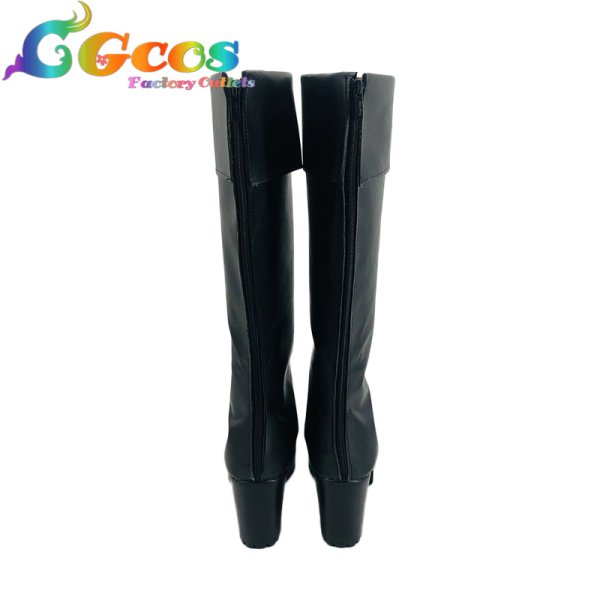 画像3: FAIRY TAIL　コスプレ靴　エルザ・スカーレット　コスプレブーツ　コスプレ衣装 (3)