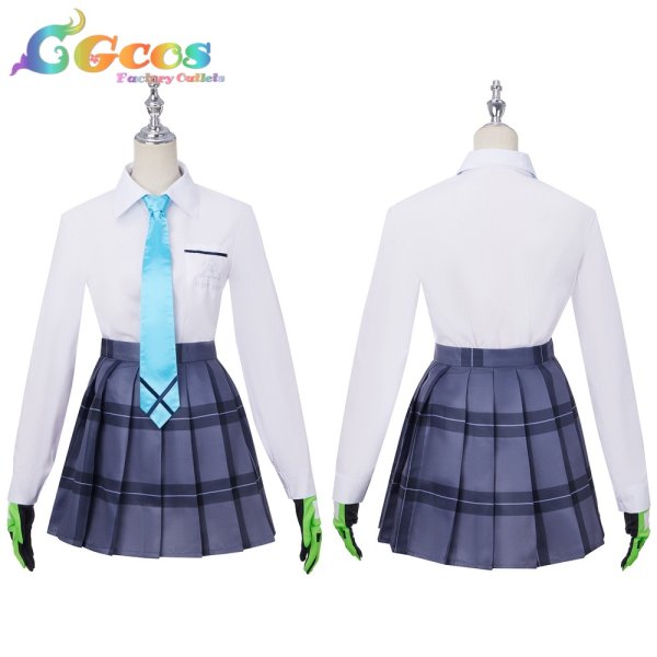 画像3: ブルーアーカイブ　砂狼シロコ　コスプレ衣装 (3)