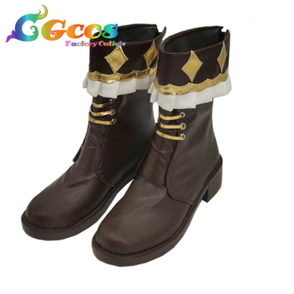 画像2: バーチャルYouTuber Vtuber コスプレ靴 永雛タフィー コスプレブーツ コスプレ衣装 (2)