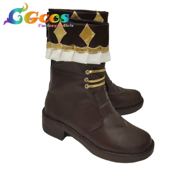 画像3: バーチャルYouTuber Vtuber コスプレ靴 永雛タフィー コスプレブーツ コスプレ衣装 (3)