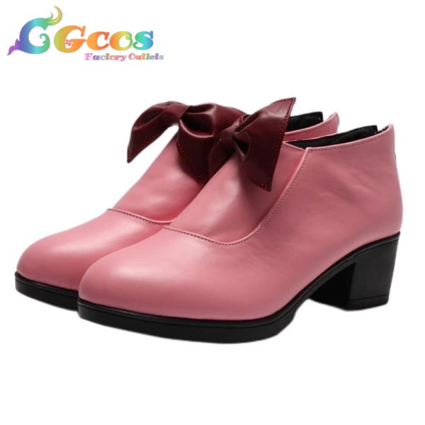 画像2: ジョジョの奇妙な冒険 コスプレ靴 マライア コスプレブーツ コスプレ衣装 (2)