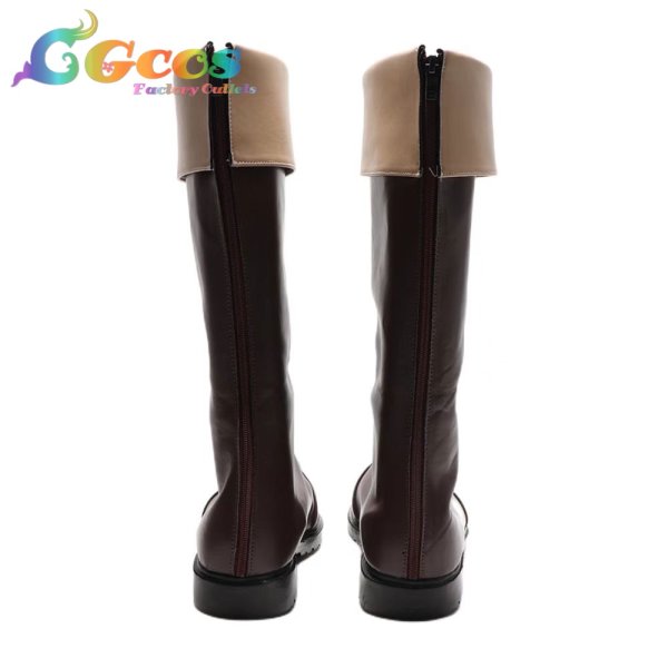 画像3: スモーカー コスプレ靴 コスプレブーツ コスプレ衣装 (3)