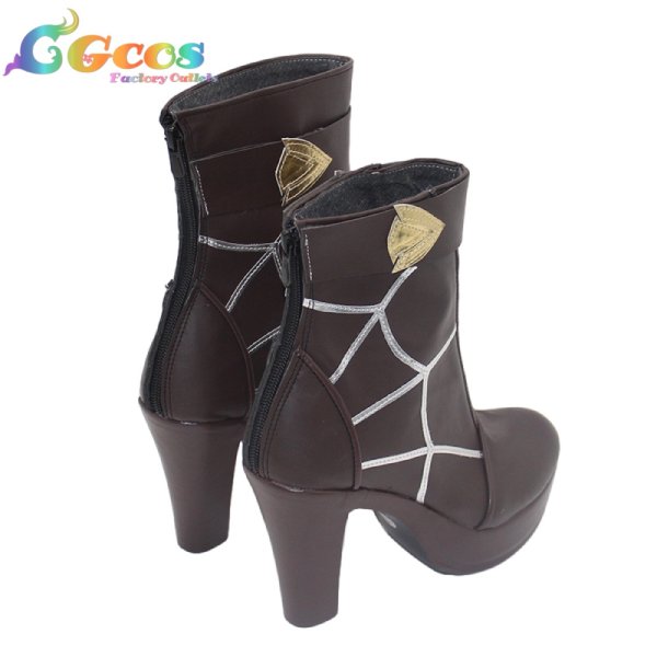 画像3: 崩壊:スターレイル コスプレ靴 カフカ コスプレブーツ コスプレ衣装 (3)