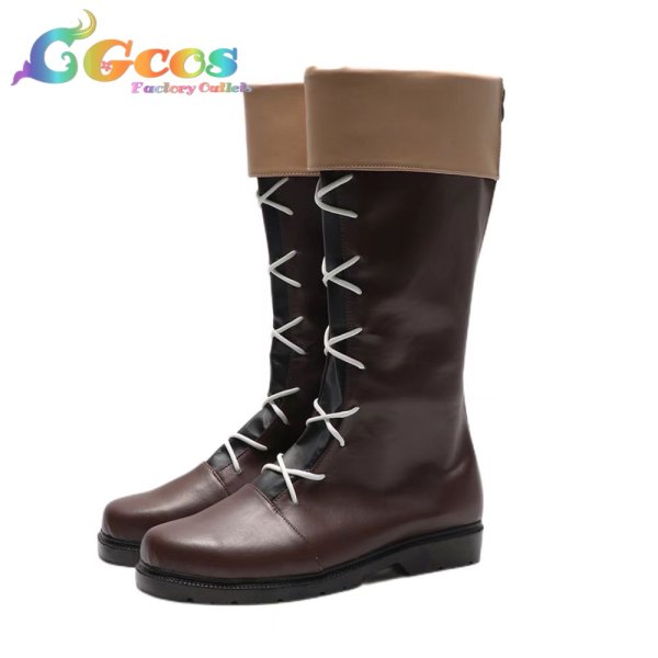 画像2: スモーカー コスプレ靴 コスプレブーツ コスプレ衣装 (2)