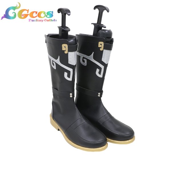 画像2: 崩壊:スターレイル コスプレ靴 景元 コスプレブーツ コスプレ衣装 (2)