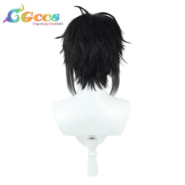 画像2: 文豪ストレイドッグス　ウィッグ　芥川龍之介　コスプレ衣装 (2)