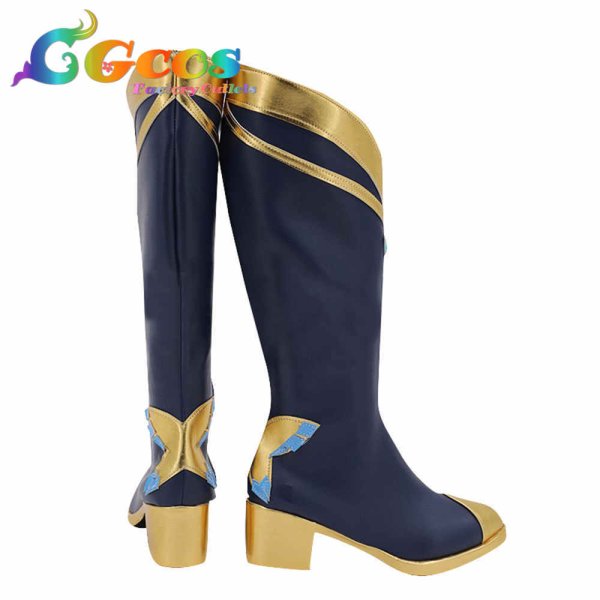 画像3: あんさんぶるスターズ!!Music コスプレ靴 朝靄の妖精 瀬名泉 コスプレブーツ コスプレ衣装 (3)