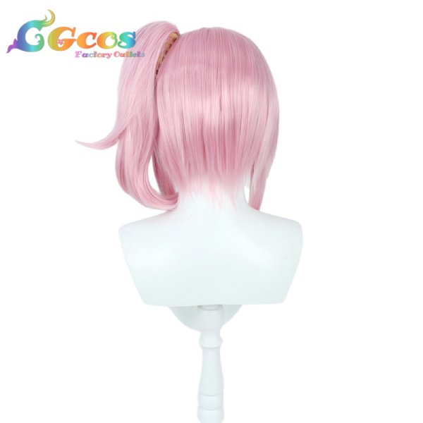 画像2: ブルーアーカイブ ウィッグ 鷲見セリナ コスプレ衣装 (2)