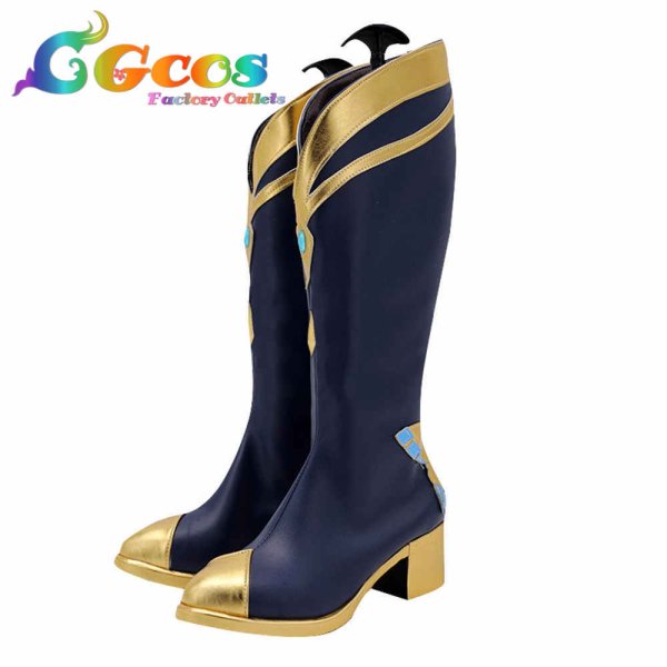 画像2: あんさんぶるスターズ!!Music コスプレ靴 朝靄の妖精 瀬名泉 コスプレブーツ コスプレ衣装 (2)