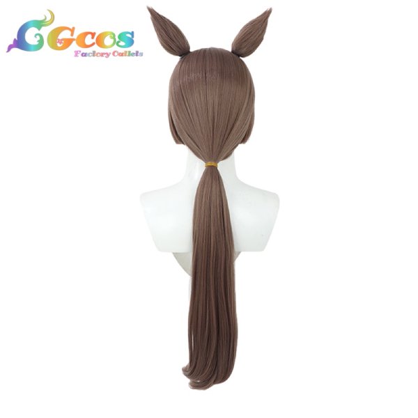 画像2: ウマ娘プリティーダービー　ウィッグ　サトノダイヤモンド　新衣装　コスプレ衣装 (2)