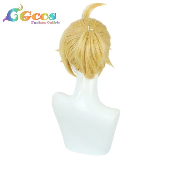 画像2: VOCALOID ウィッグ 鏡音レン コスプレ衣装 (2)