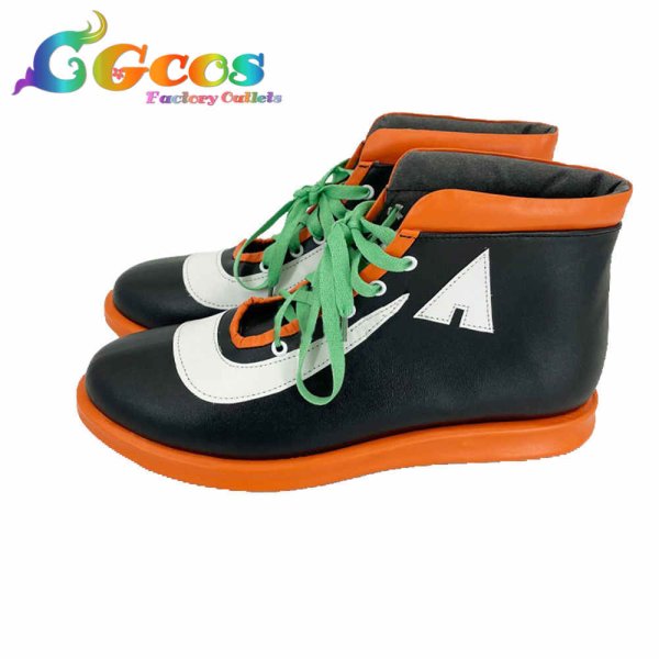 画像2: バーチャルYouTuber　Vtuber　コスプレ靴　夏色まつり　ゲーミング部屋着　コスプレブーツ　コスプレ衣装 (2)