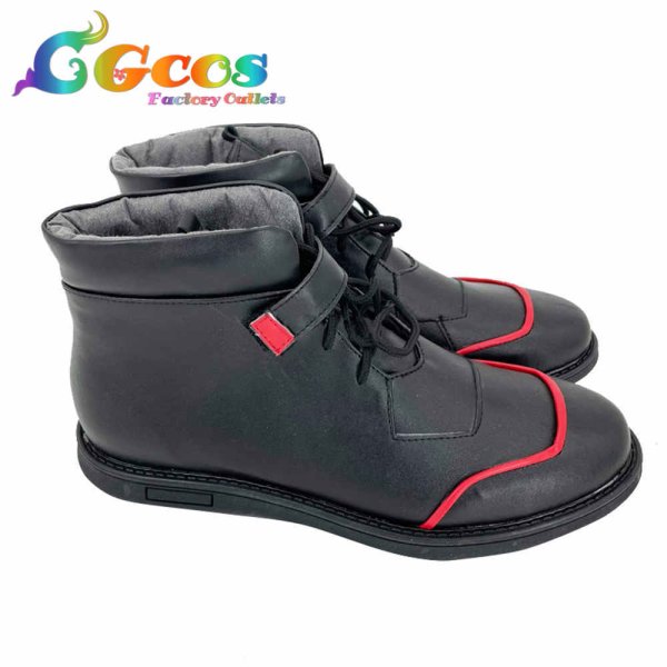 画像2: ブルーアーカイブ　コスプレ靴　鬼形カヨコ　コスプレブーツ　コスプレ衣装 (2)