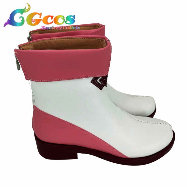 画像2: バーチャルYouTuber　Vtuber　コスプレ靴　花園セレナ　漢服　コスプレブーツ　コスプレ衣装 (2)