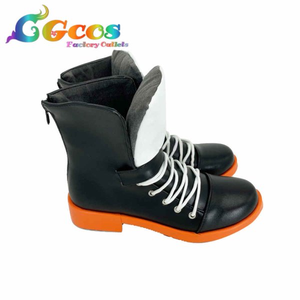 画像2: バーチャルYouTuber　Vtuber　コスプレ靴　樋口楓　にっこり^^調査隊のテーマ　コスプレブーツ　コスプレ衣装 (2)