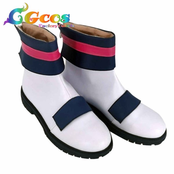 画像2: バーチャルYouTuber　Vtuber　コスプレ靴　神楽七奈　かぐらなな　カグラナナ　コスプレブーツ　コスプレ衣装 (2)