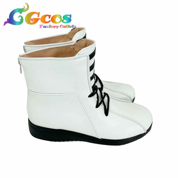 画像2: バーチャルYouTuber　Vtuber　コスプレ靴　三枝明那　Rain Drops　コスプレブーツ　コスプレ衣装 (2)