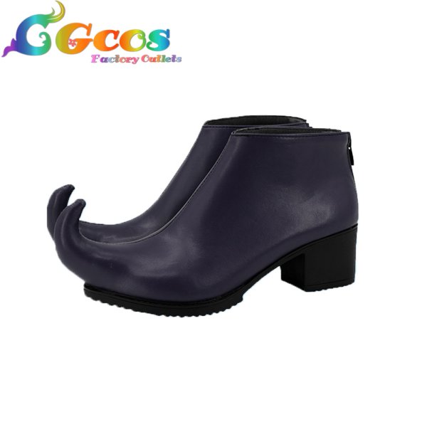 画像2: HUNTER×HUNTER　コスプレ靴　ヒソカ　コスプレブーツ　コスプレ衣装 (2)