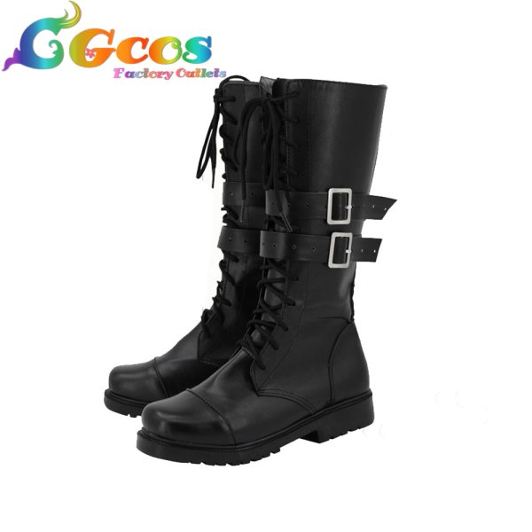 画像2: デビルメイクライ5　コスプレ靴　レディ　コスプレブーツ　コスプレ衣装 (2)