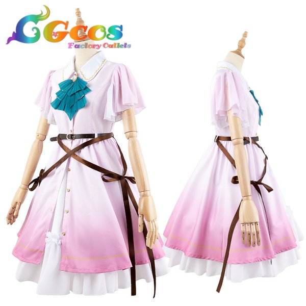 画像5: 「一部在庫あり」ラブライブ!蓮ノ空女学院スクールアイドルクラブ  Dream Believers 大沢瑠璃乃 藤島慈 コスプレ衣装 (5)