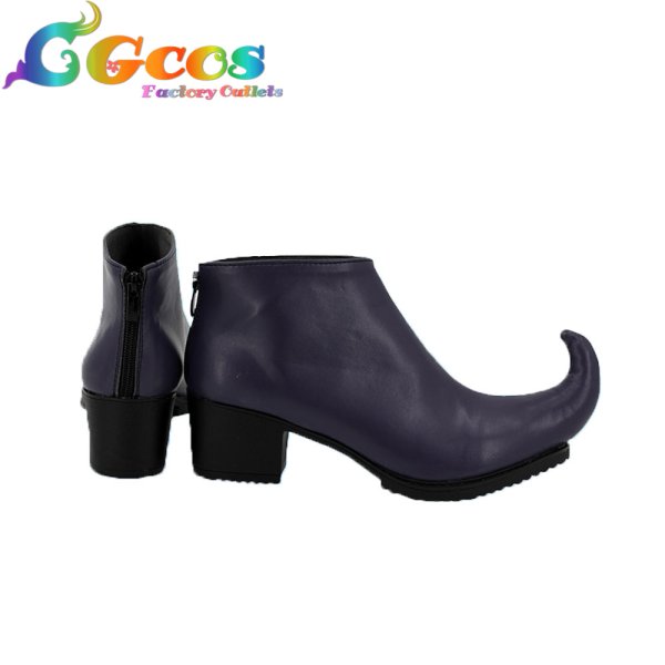 画像3: HUNTER×HUNTER　コスプレ靴　ヒソカ　コスプレブーツ　コスプレ衣装 (3)