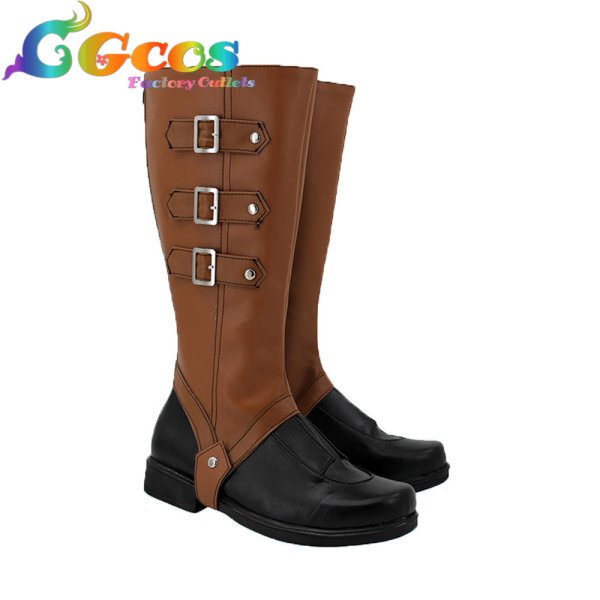 画像2: 大逆転裁判　コスプレ靴　亜双義一真　コスプレブーツ　コスプレ衣装 (2)