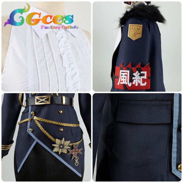 画像10: 「一部在庫あり」ブルーアーカイブ 空崎ヒナ コスプレ衣装 (10)