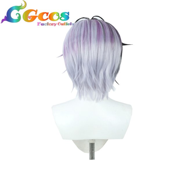 画像2: バーチャルYouTuber VTuber ウィッグ リン・ペンローズ Rin Penrose コスプレ衣装 (2)