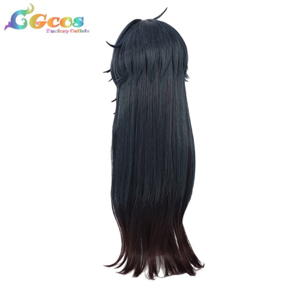 画像2: 崩壊:スターレイル ウィッグ 刃 コスプレ衣装 (2)