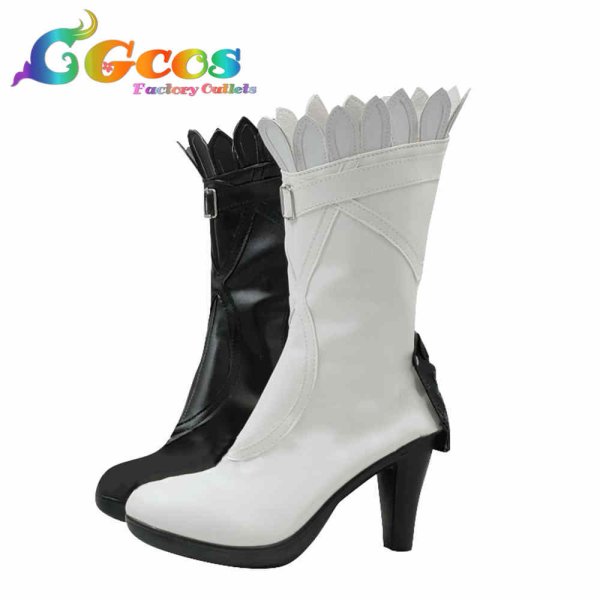 画像2: バーチャルYouTuber　Vtuber　コスプレ靴　 遠藤霊夢　Queen of Hearts　コスプレブーツ　コスプレ衣装 (2)