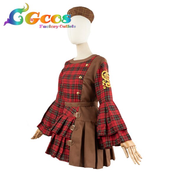 画像2: ラブライブ! サンシャイン!! 小原鞠莉 Aqours EXTRA LoveLive! 2023 〜It's a 無限大☆WORLD〜 コスプレ衣装 (2)