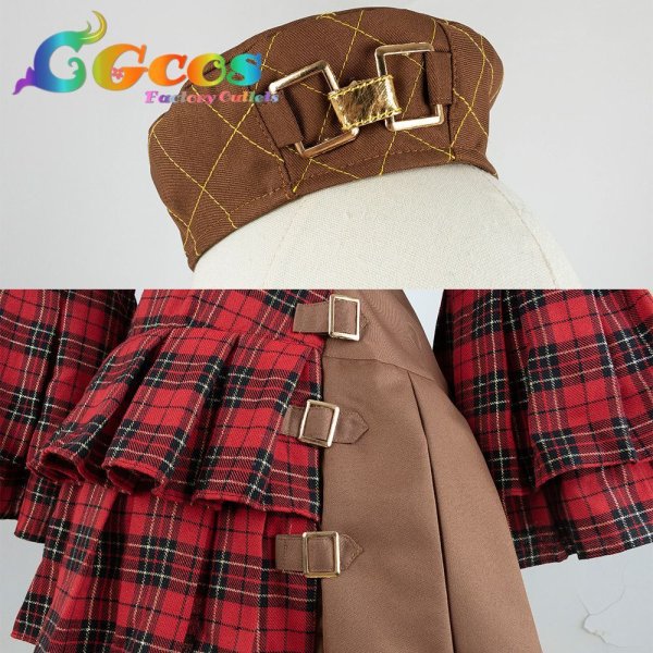 画像7: ラブライブ! サンシャイン!! 小原鞠莉 Aqours EXTRA LoveLive! 2023 〜It's a 無限大☆WORLD〜 コスプレ衣装 (7)