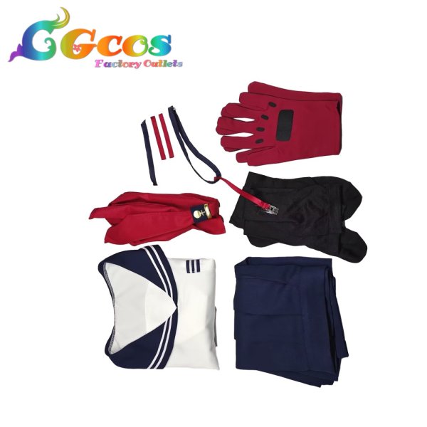 画像3: ブルーアーカイブ ユキノ FOX小隊 コスプレ衣装 (3)