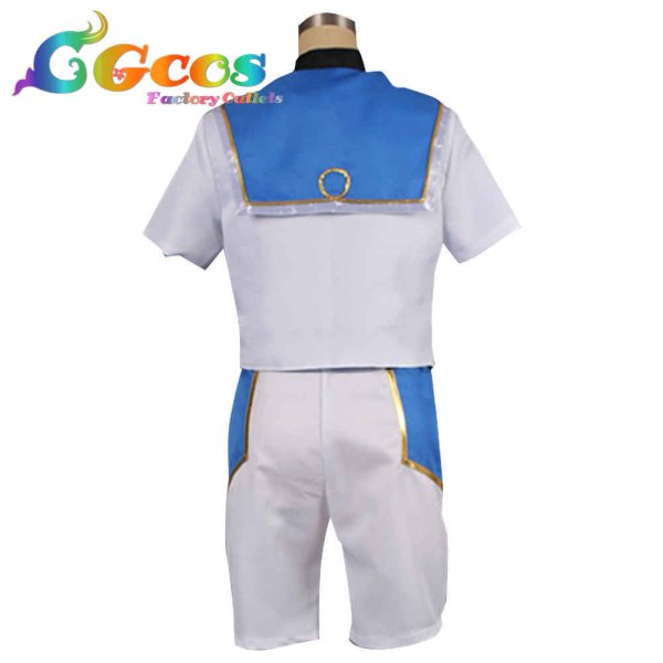 画像2: あんさんぶるスターズ! スカウト!ブルーフィラメント 朱桜司 コスプレ衣装 (2)