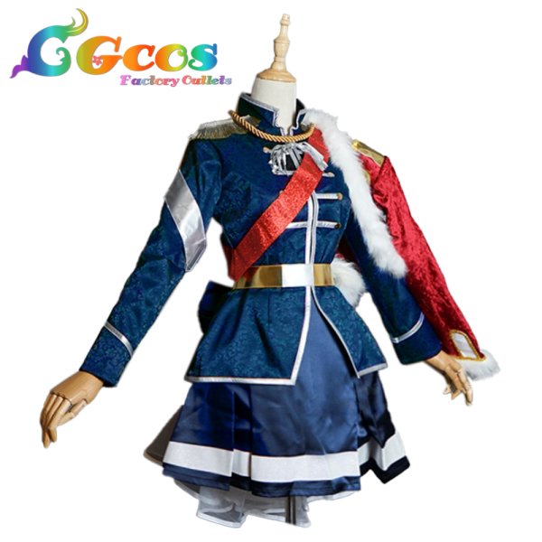 画像2: 少女☆歌劇レヴュースタァライト 西條クロディーヌ レヴュー服 コスプレ衣装 (2)